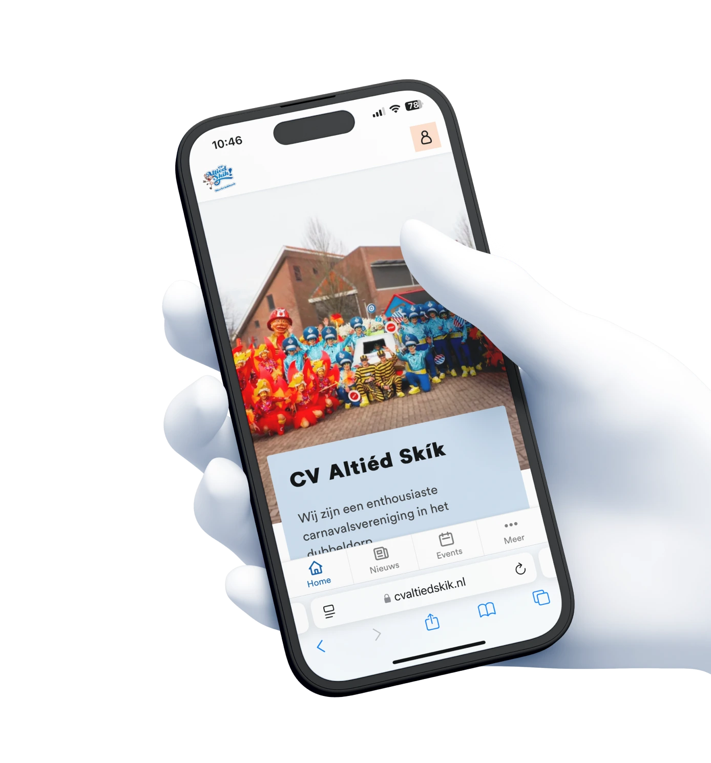 vereniging website