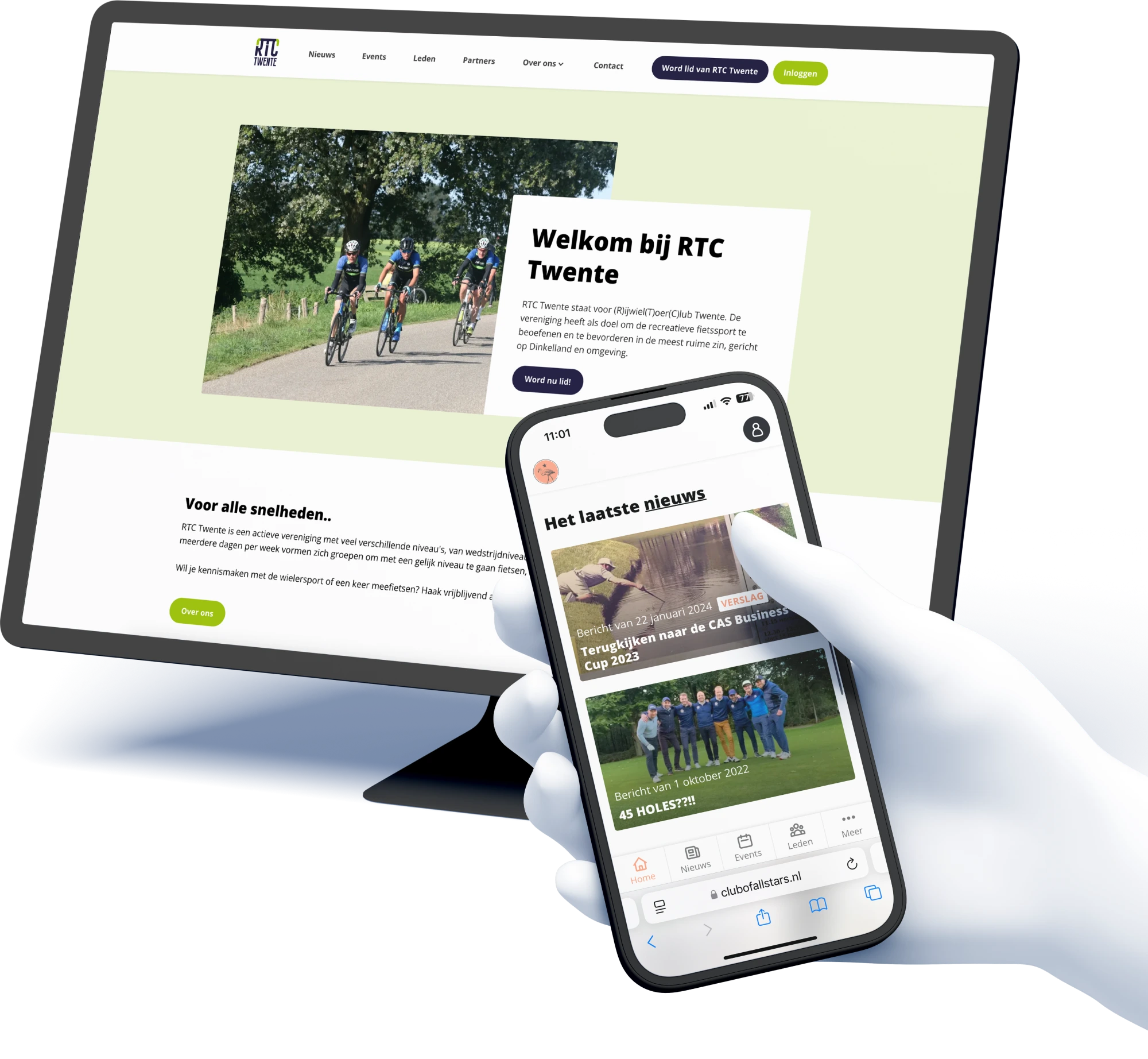 demo website Clubee
