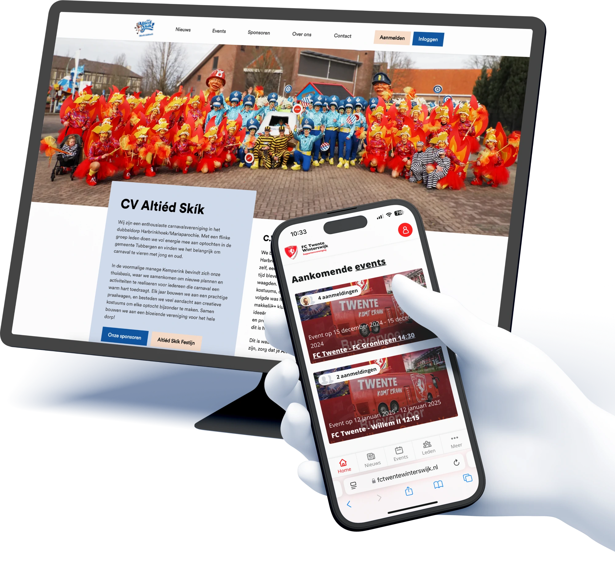 verenigingen software Clubee